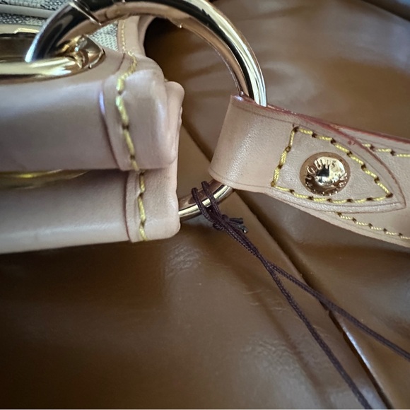 Stylish Damier Asur Checkered Shoulder Bag - Picture 9 of 16